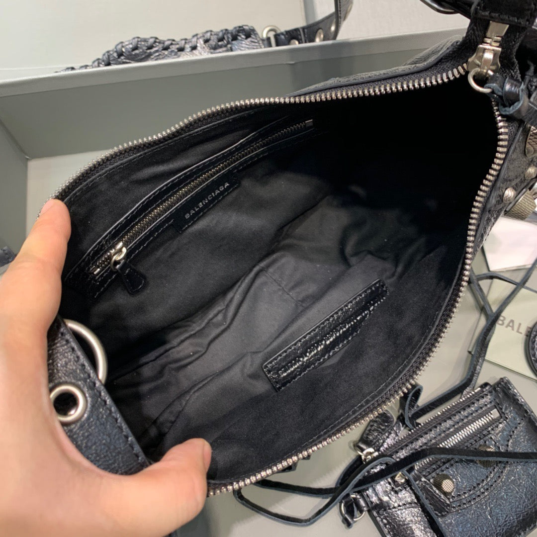 Balen Le Cagole XS Shoulder Bag In Black, For Women, Bags 13in/33cm