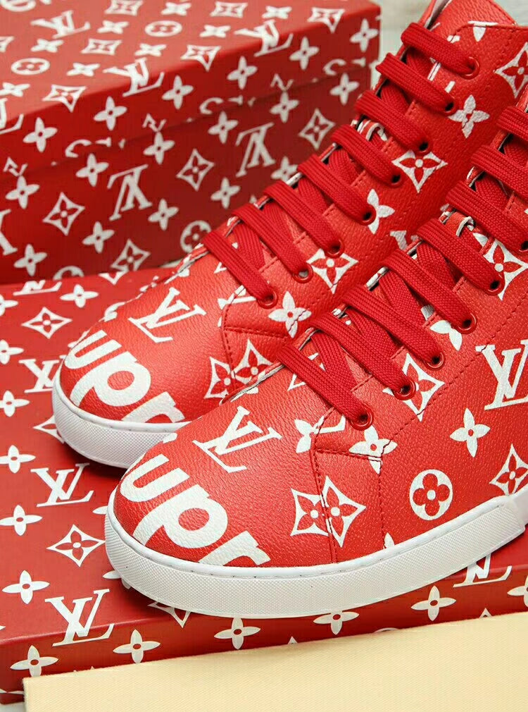 BL - LUV Stellar Trainer Boot Red S Sneaker