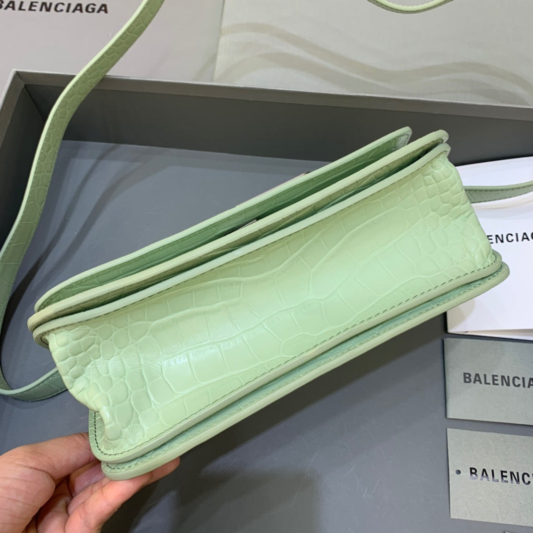 Balen Gossip Small Shoulder Bag Light Green, For Women, Bags 9.1in/23cm