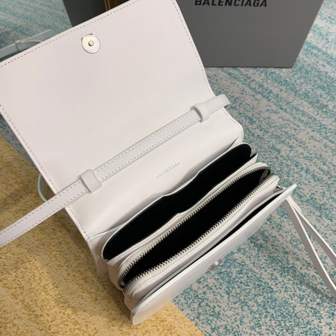 Balen Bolso Bandolera B In White, For Women, Bags 7in/18cm