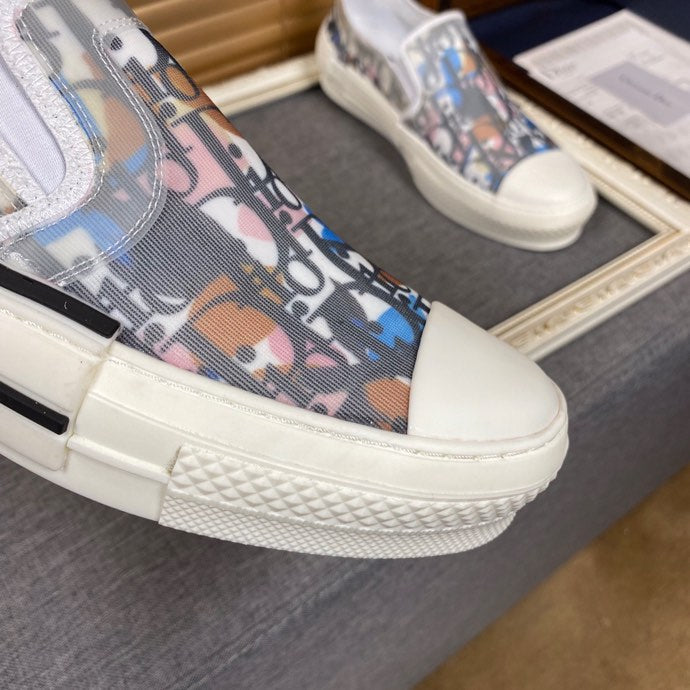 BL - DIR B23 Slip MultiColor And White LOW-TOP SNEAKER