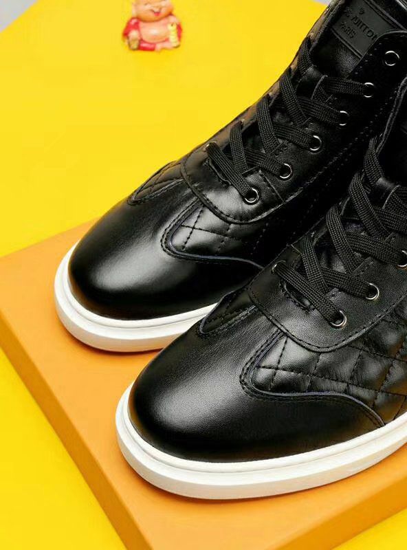 BL - LUV HIgh Top Metal Black Sneaker