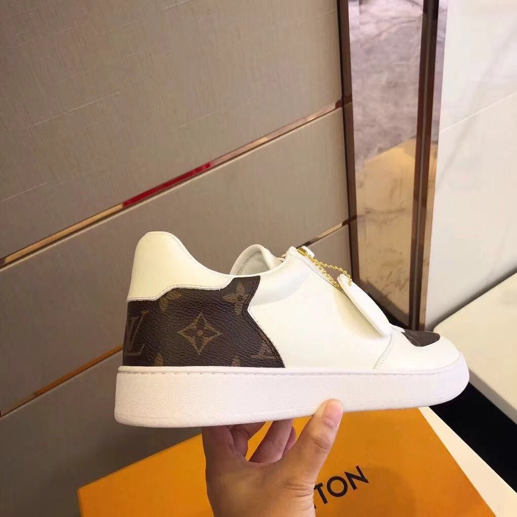 BL - LUV Rivoli Low Brown White Sneaker