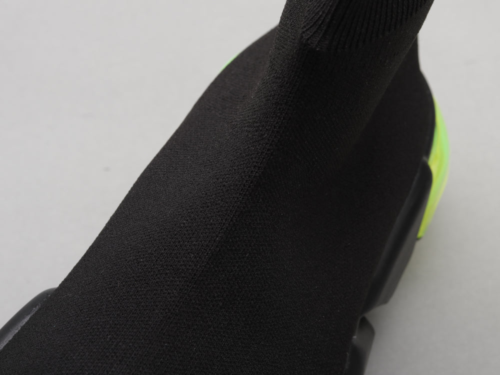 BL - Bla Socks Air Cushion Black Green Sneaker