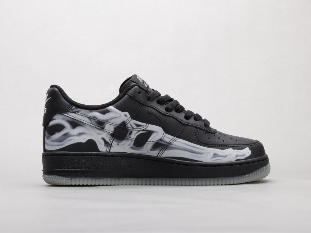 BL - AF1 Skeleton Halloween Black