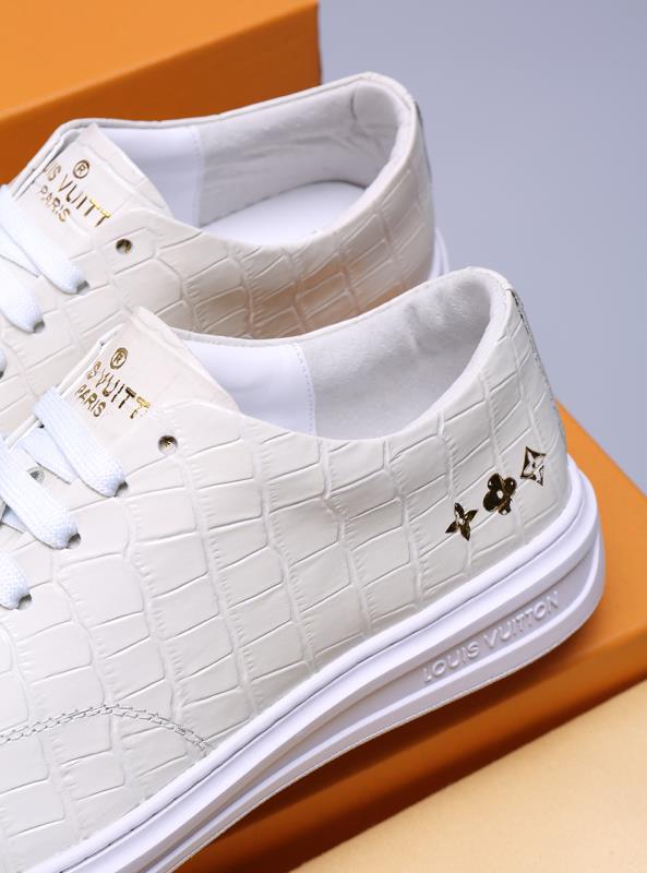 BL - LUV Alligator White Sneaker