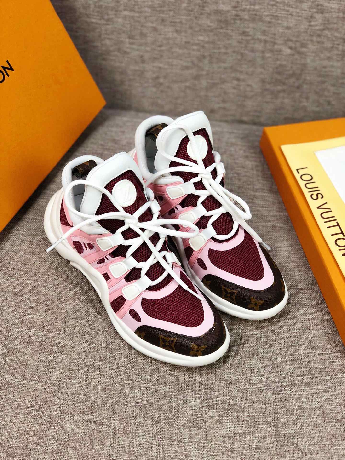 BL - LUV Archlight Pink Brown Sneaker