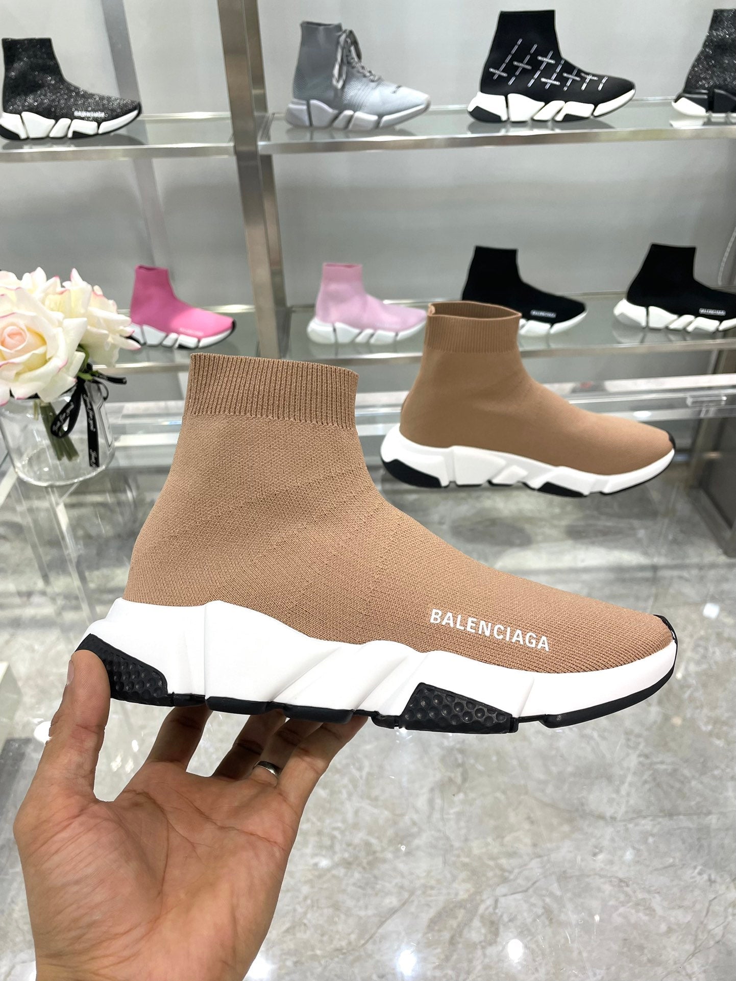 BL - Bla Speed Stretch Knit High Top