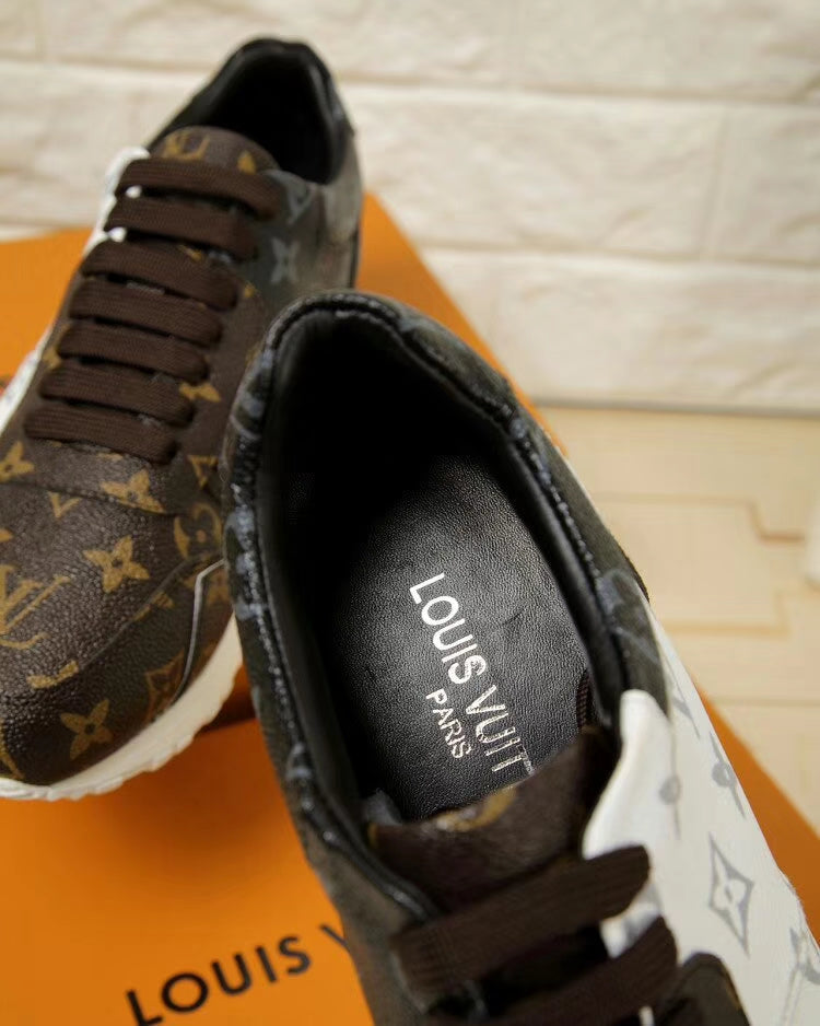 BL - LUV Run Away Brown White Sneaker