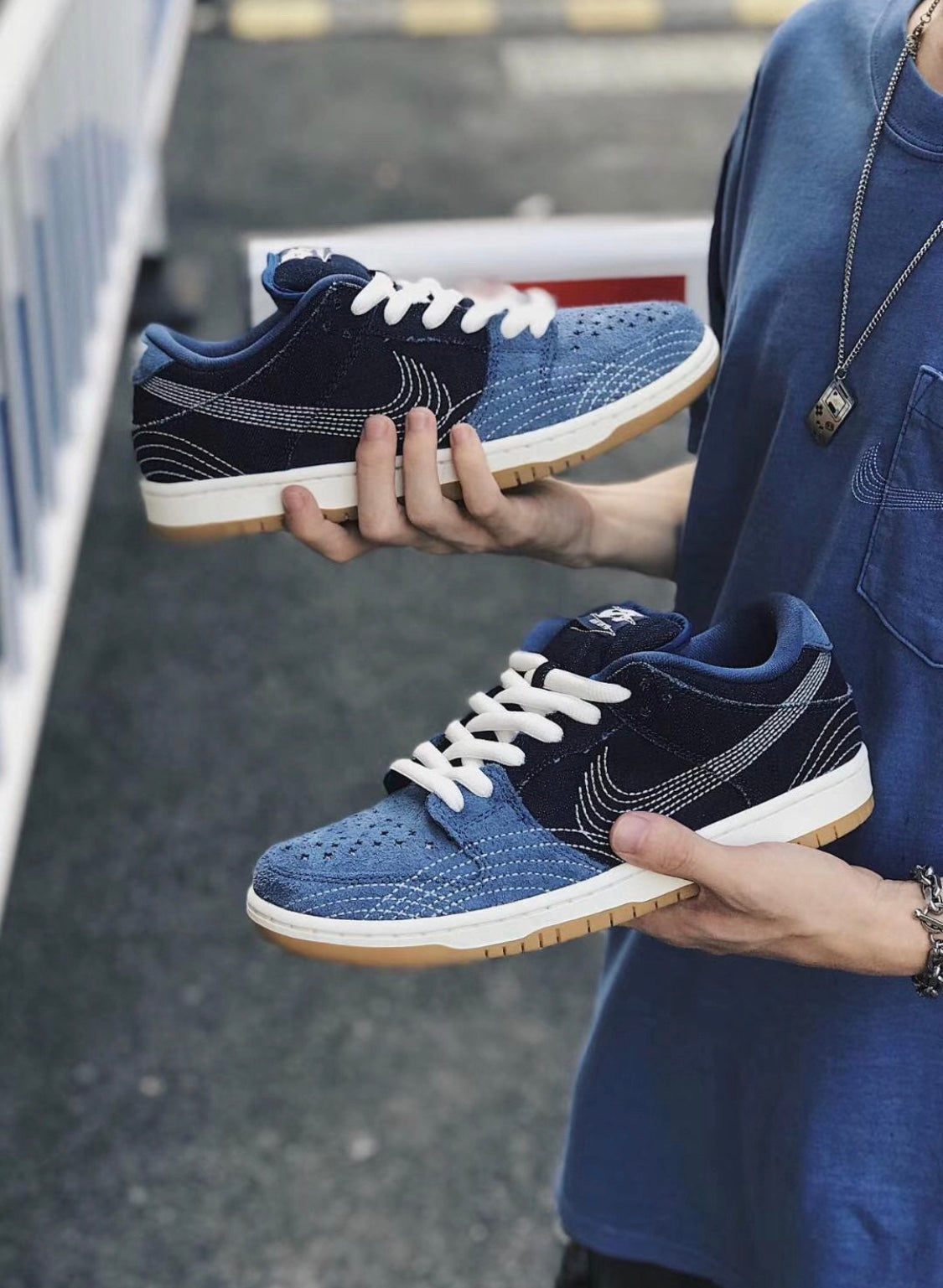 BL - NKE Sashiko Denim Embroidery