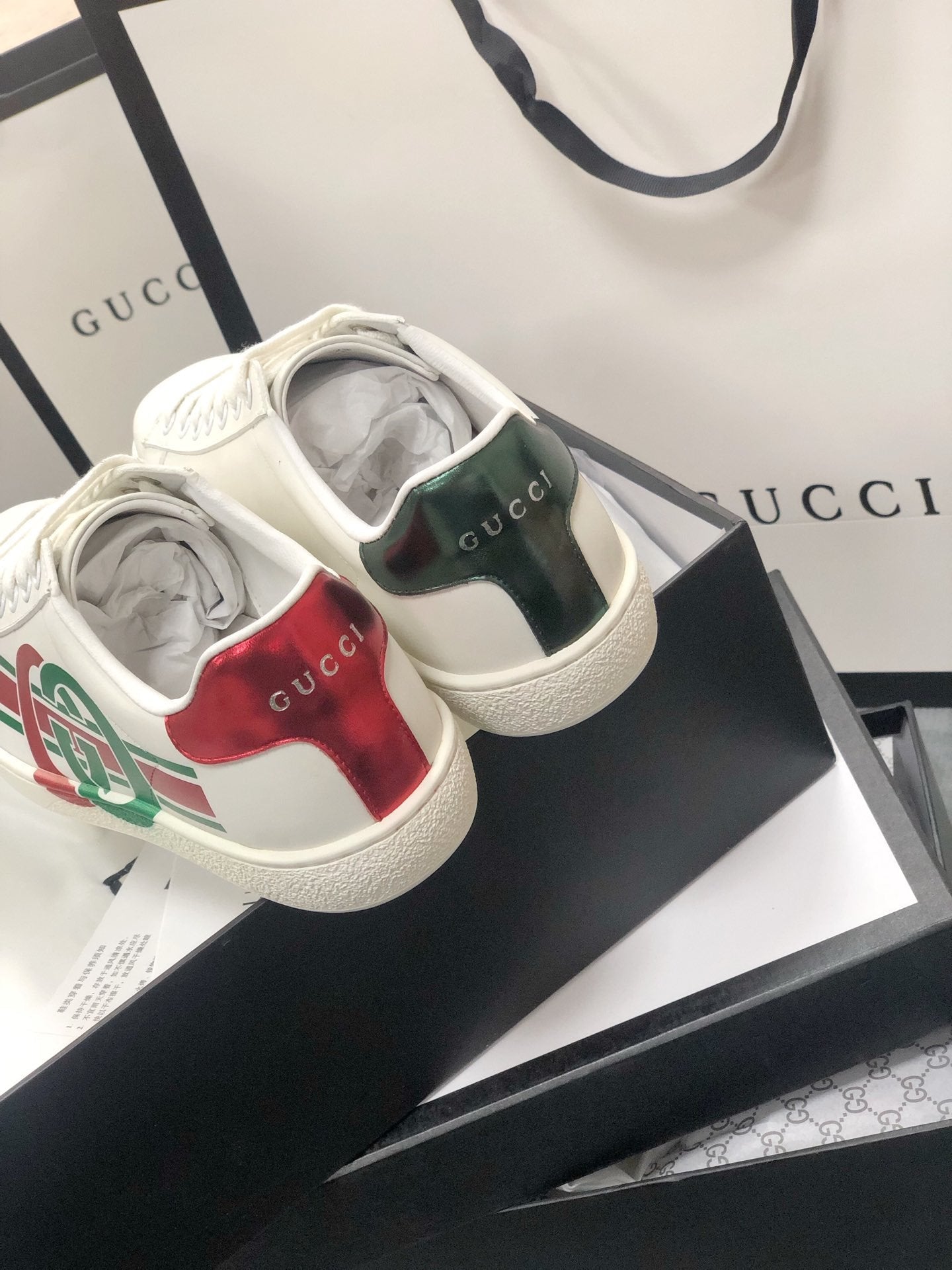 BL-GCI Ace white interlocking Sneaker 087