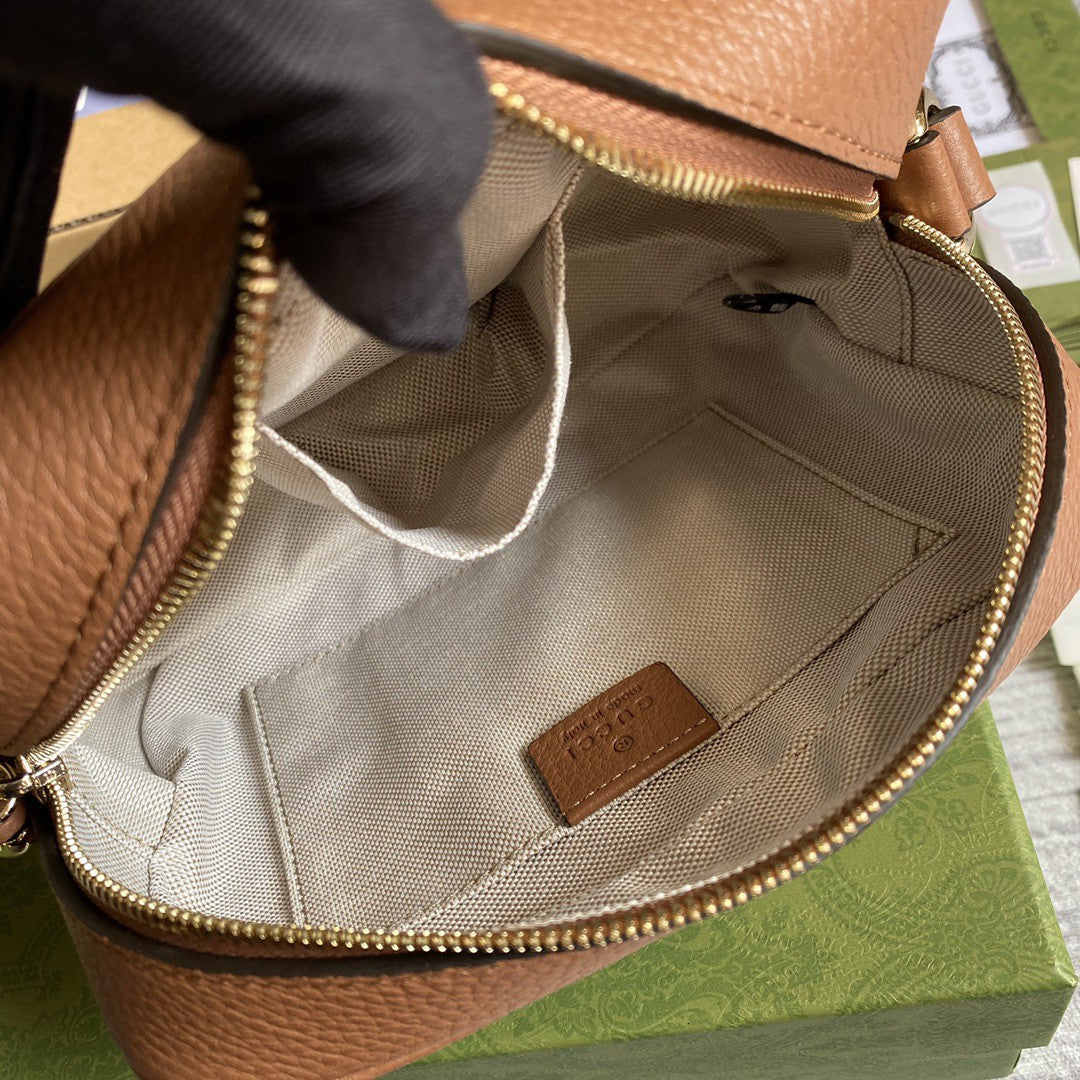 gg Soho Small Disco Bag Brown For Women, Women’s Bags, Shoulder And Crossbody Bags 8in/21cm gg 308364