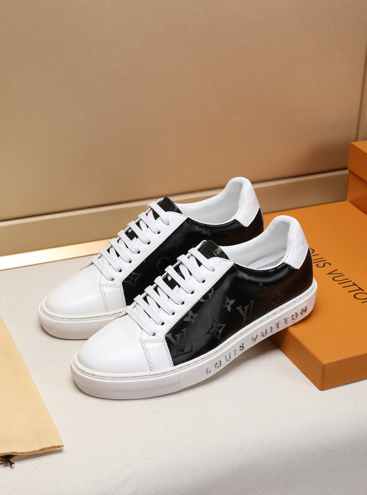 BL - LUV White and Gray Sneaker