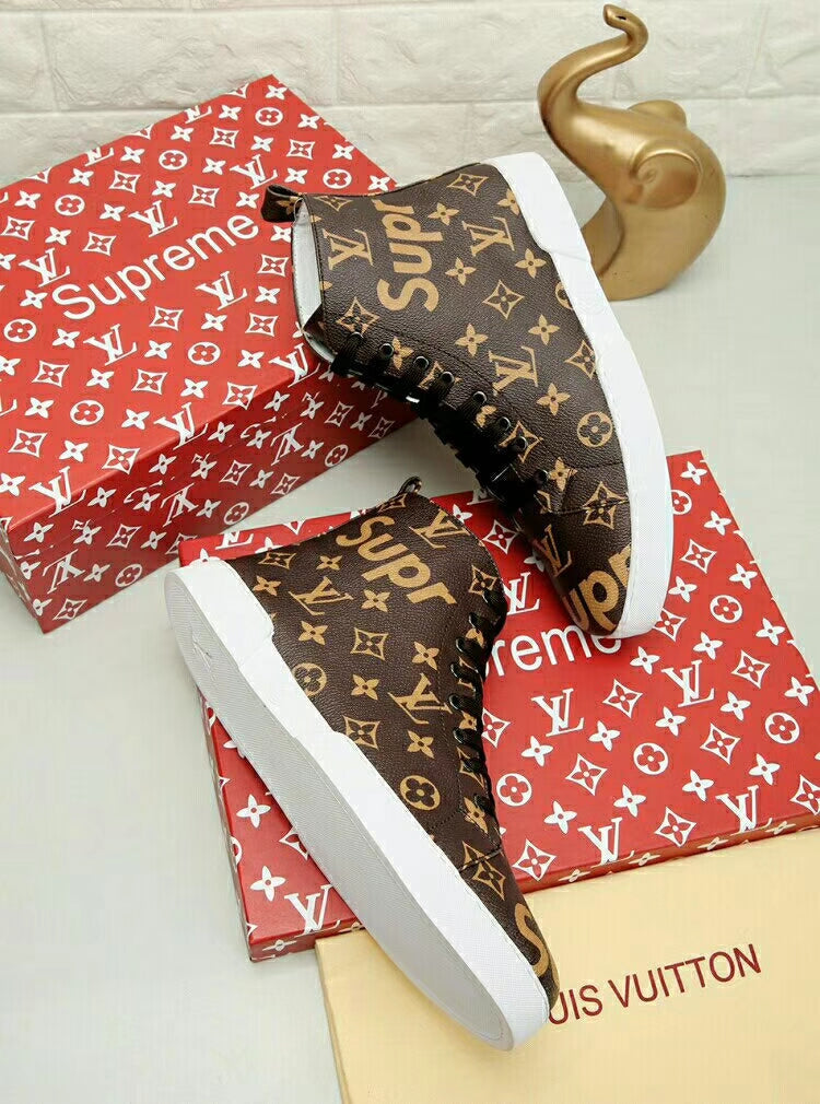 BL - LUV Stellar Trainer Boot Brown S Sneaker