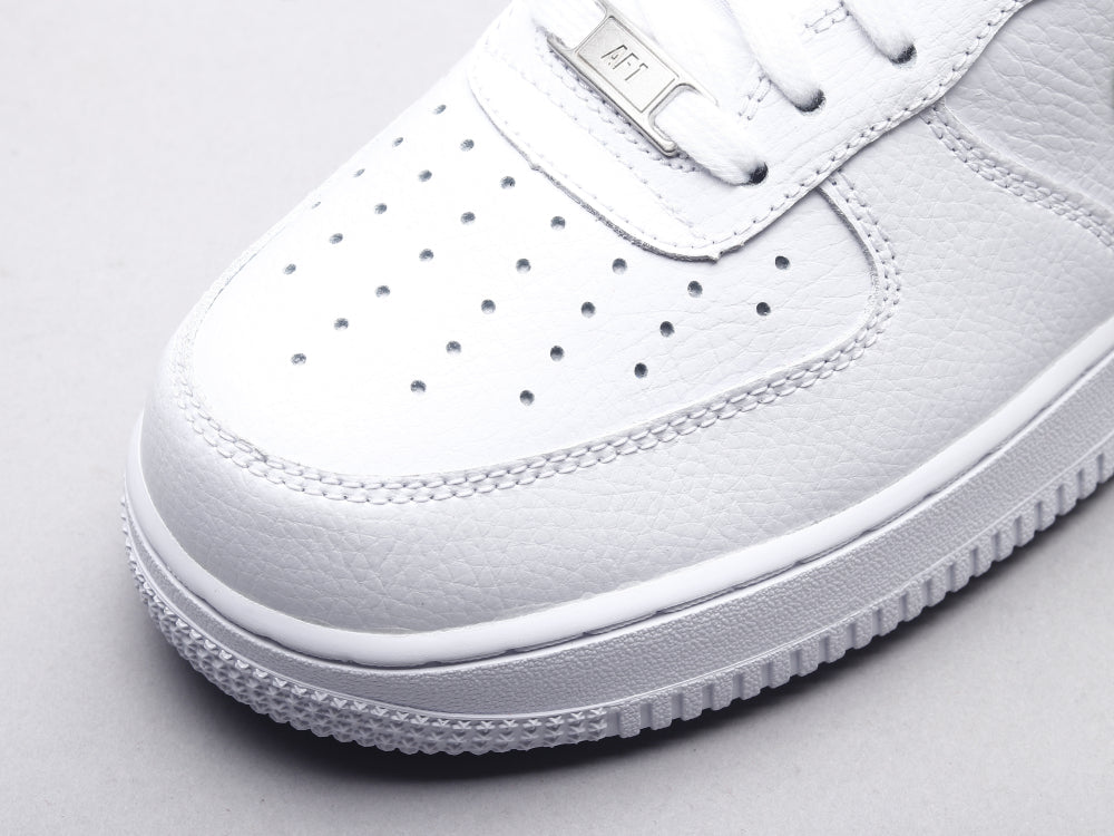 BL - AF1 White powder green low top