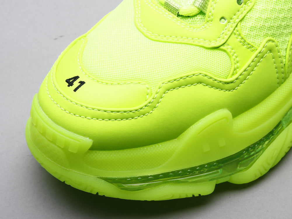 BL - Bla Air Cushion Fluorescent Green Sneaker
