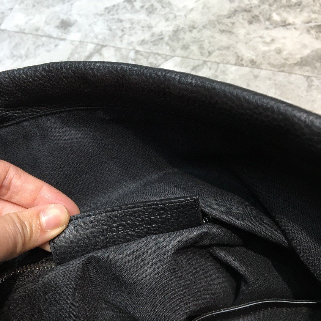 Balen Everyday Drawstring Backpack In Black, For Women, Bags 18.5in/47cm