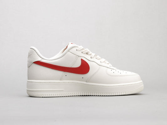 BL - AF1 retro white red low top