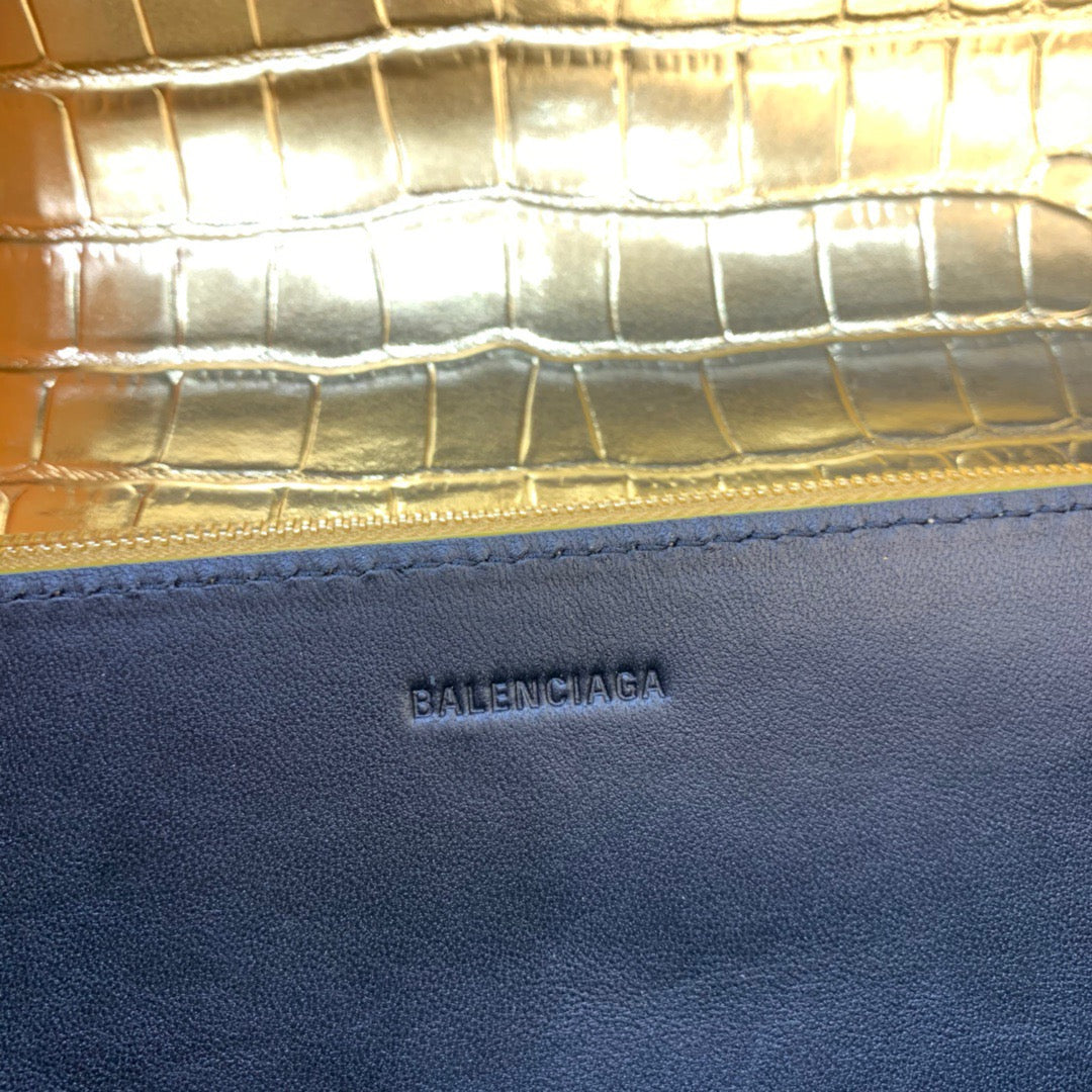 Balen Gossip Small Shoulder Bag Gold, For Women, Bags 9.1in/23cm