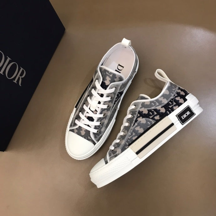 BL - DIR B23 Black and White LOW-TOP SNEAKER