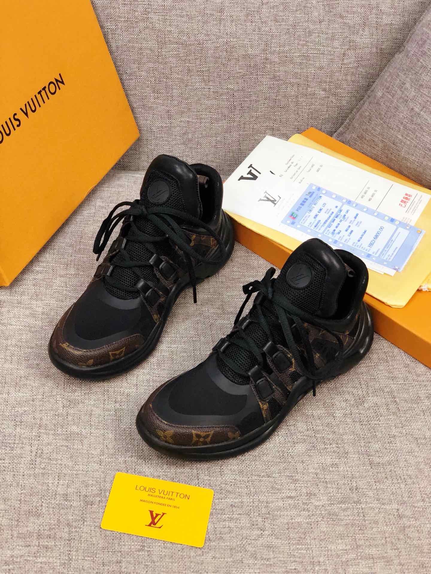 BL - LUV Archlight Black Brown Sneaker