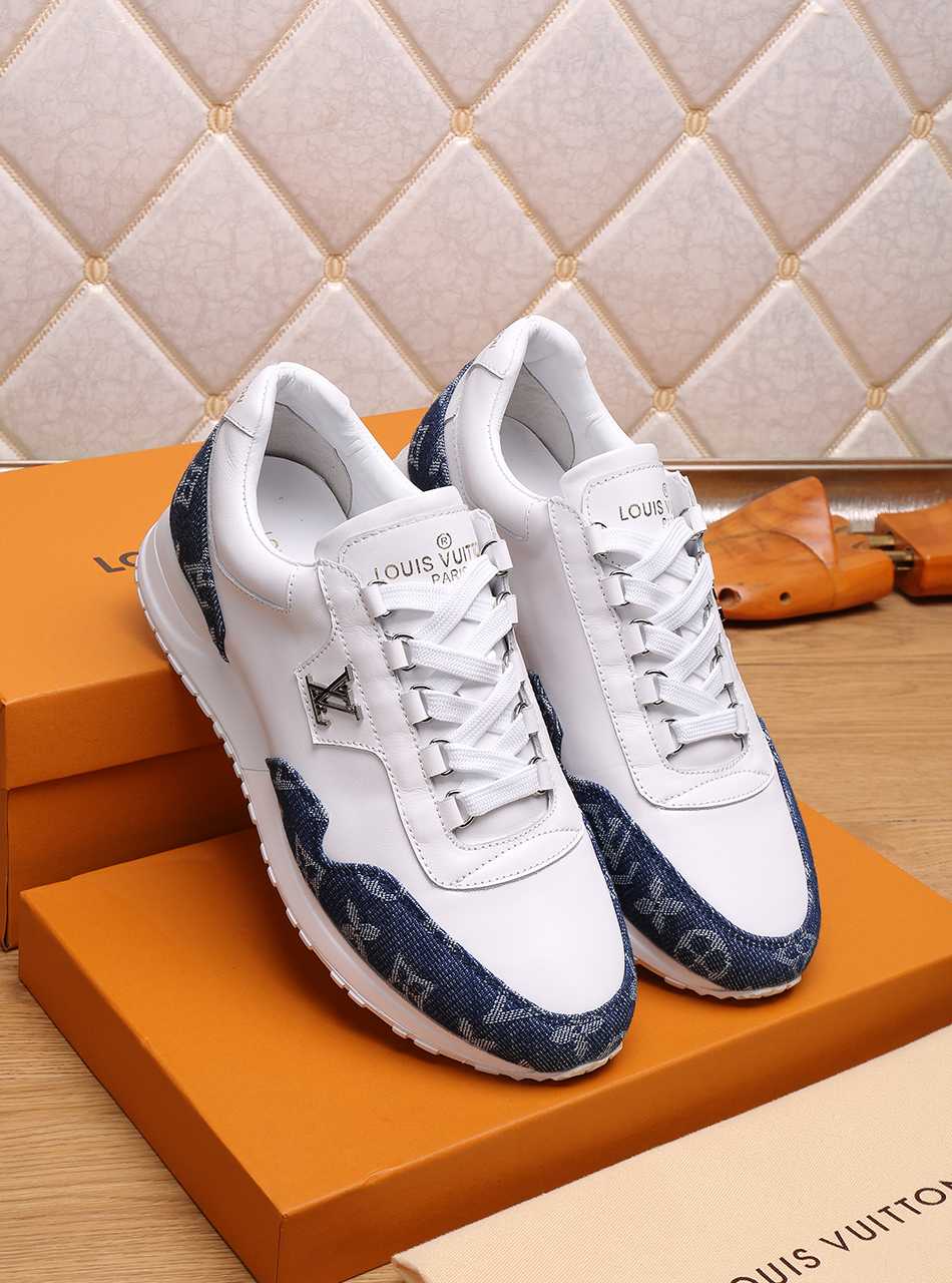 BL - LUV Beverly Hills Hours Blue White Sneaker