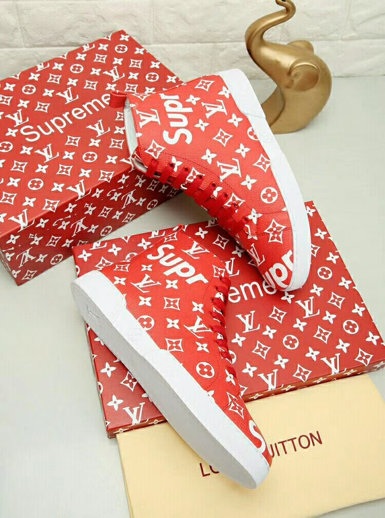 BL - LUV Stellar Trainer Boot Red S Sneaker