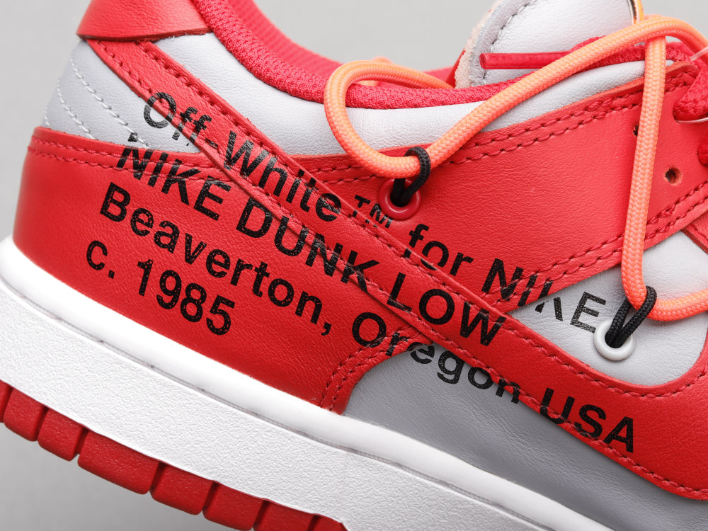 BL - OW co-branded silver red