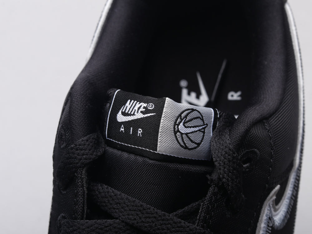 BL - AF1 Reverse Stitch Black & White