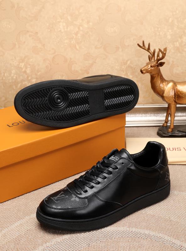 BL - LUV BLnogram Denim Black and White Sneaker