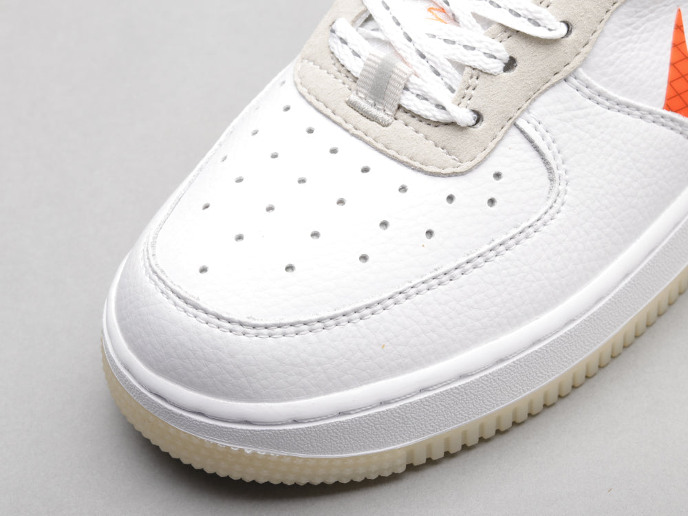 BL - AF1 luminous white orange
