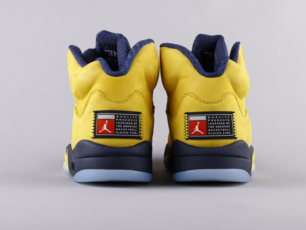 BL - AJ5 Michigan black and yellow