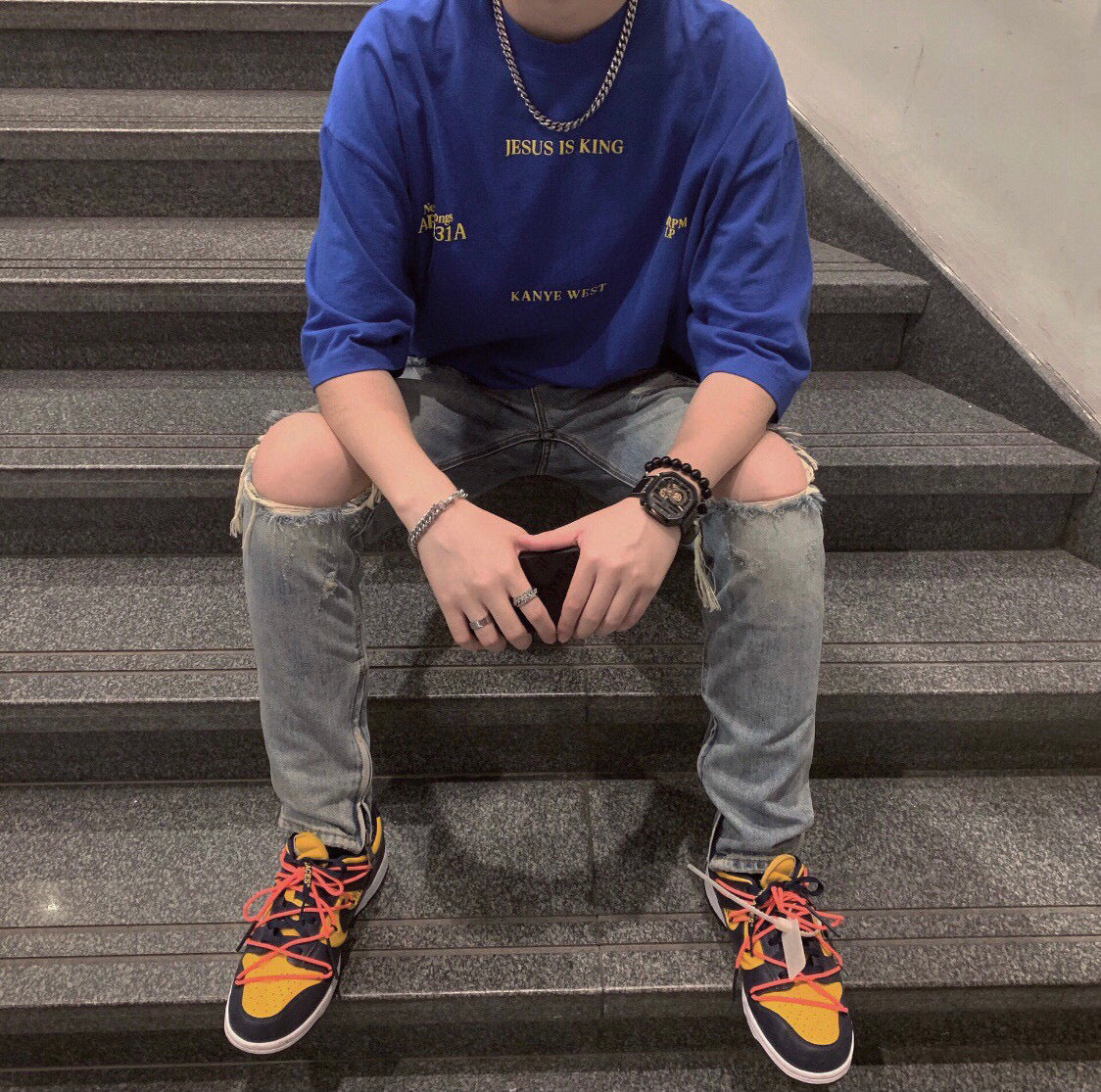 BL - OW x Dunk Obsidian
