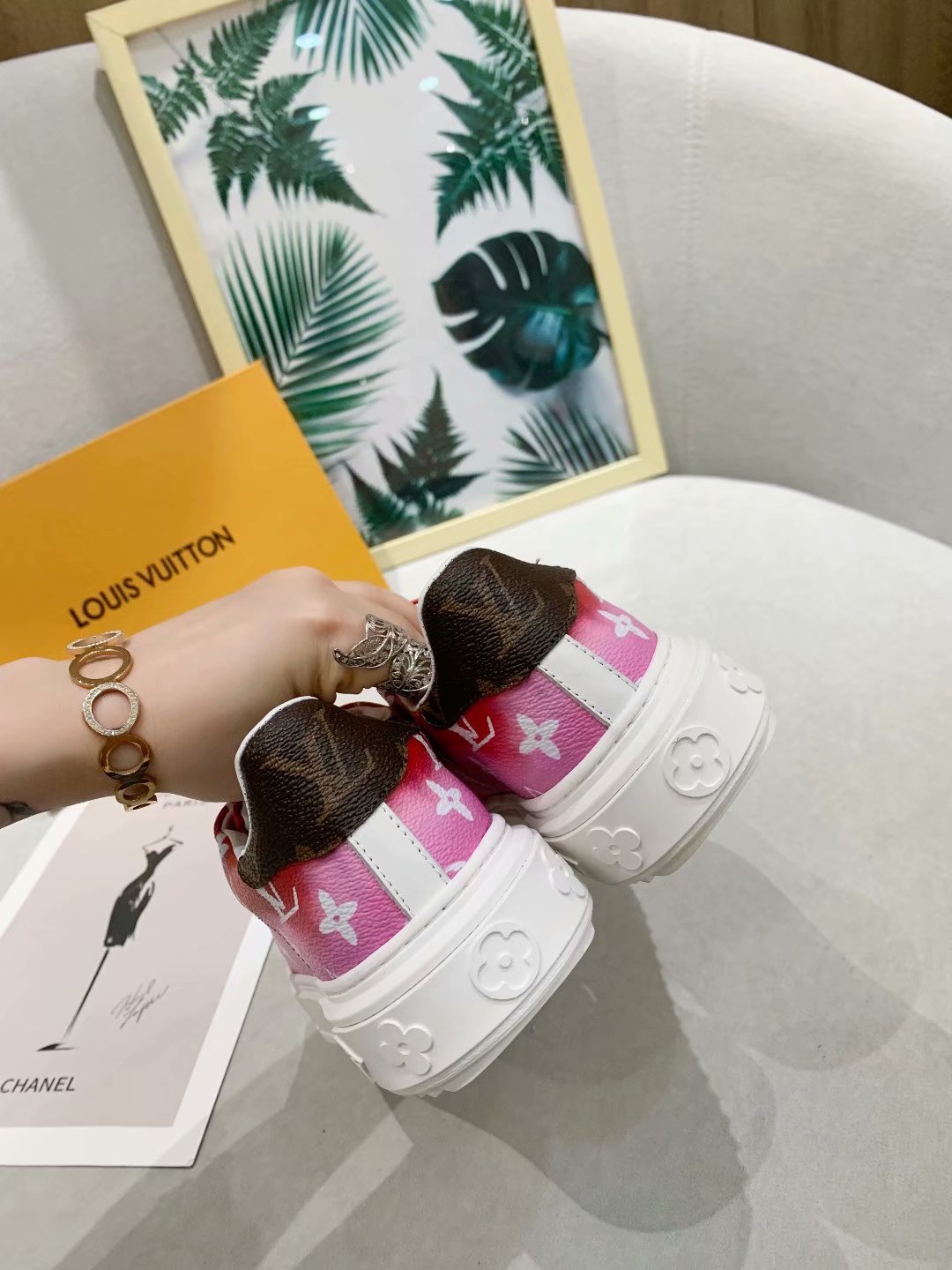 BL - LUV Casual Low Pink Sneaker