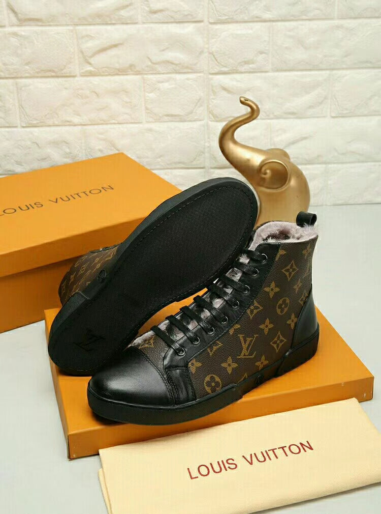 BL - LUV HIgh Top Brown Sneaker