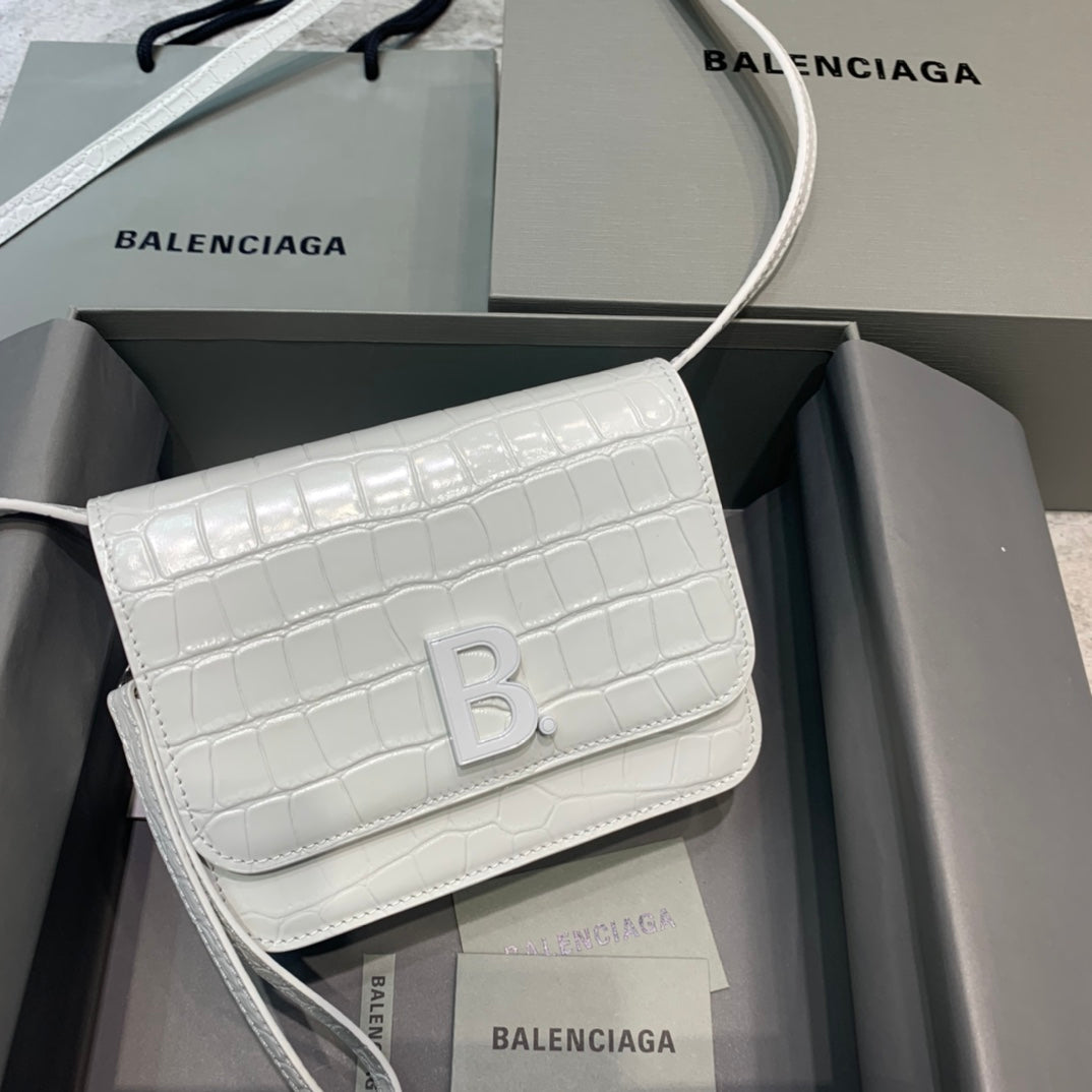Balen Bolso Bandolera B In White, For Women, Bags 7in/18cm
