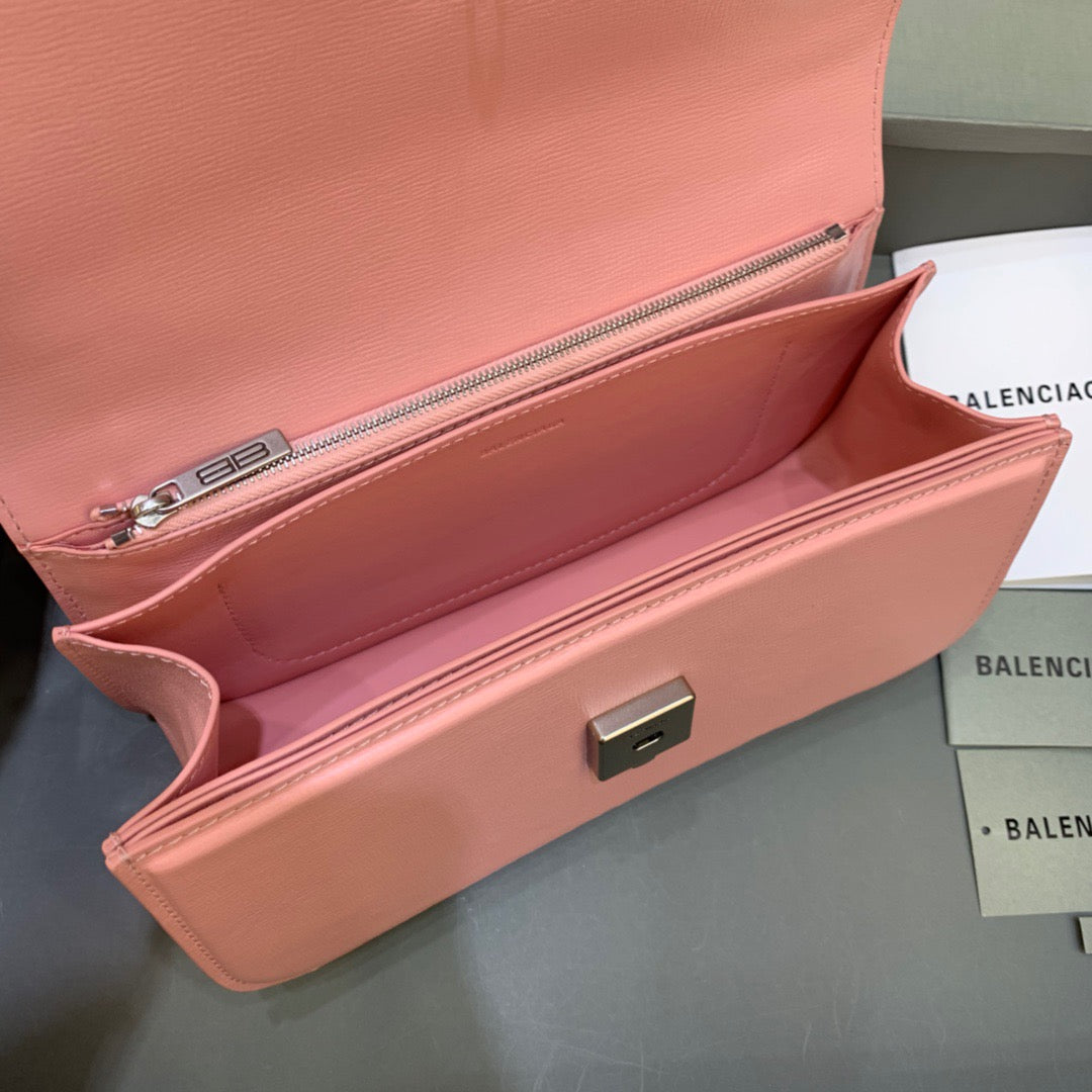 Balen Gossip Small Shoulder Bag Light Pink, For Women, Bags 9.1in/23cm