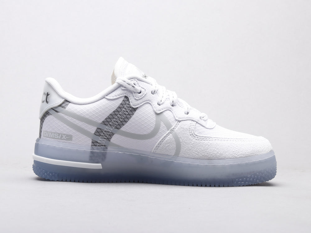 BL - AF1 React Ice Blue Low Top