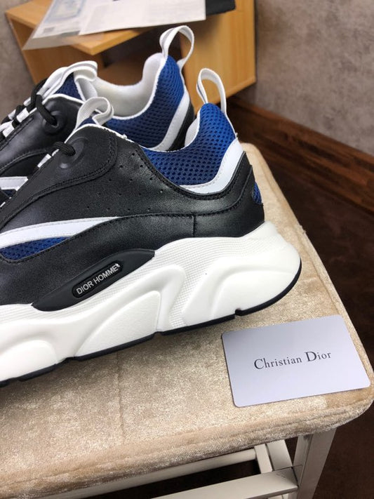 BL - DIR B22 Black Blue Sneaker