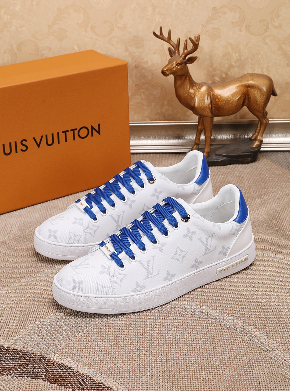 BL - LUV Time Out Blue And White Sneaker