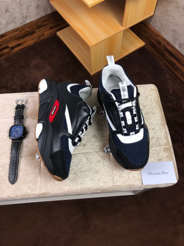 BL - DIR B22 Black Red Sneaker