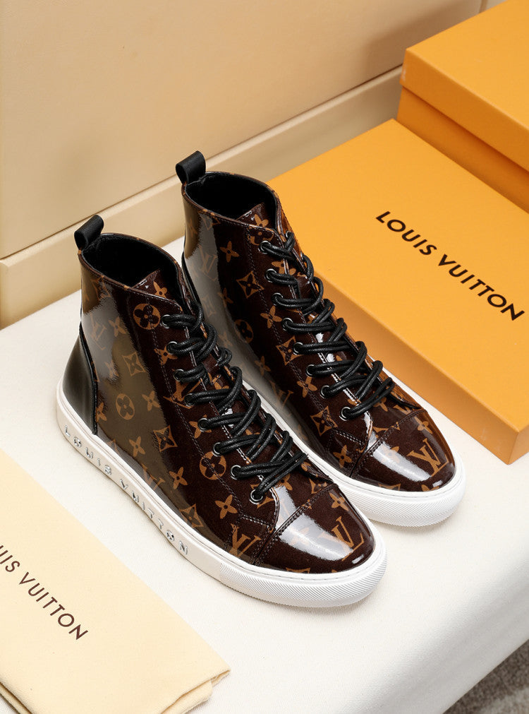 BL - LUV Stellar Trainer Boot Brown Sneaker