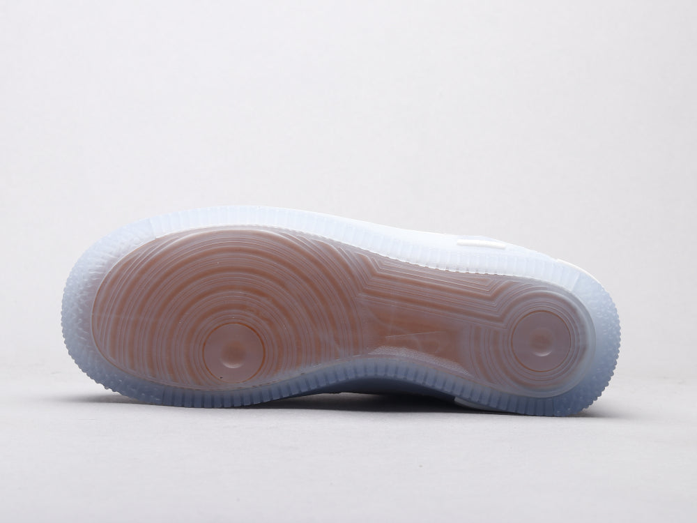 BL - AF1 React Ice Blue Low Top