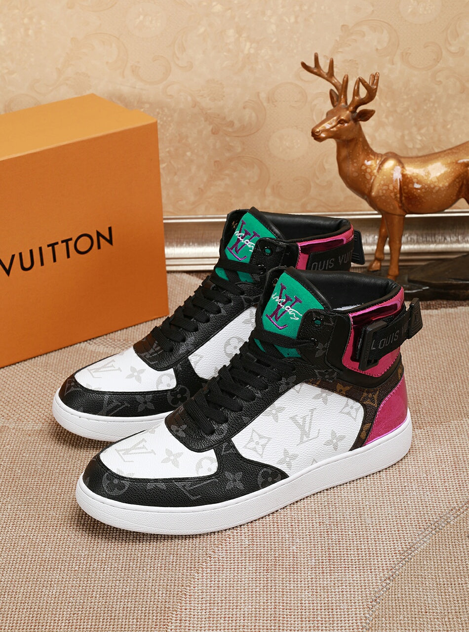 BL - LUV High Top White Black Sneaker