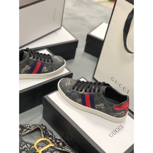 BL-GCI Ace Beige Tiger Sneaker 079