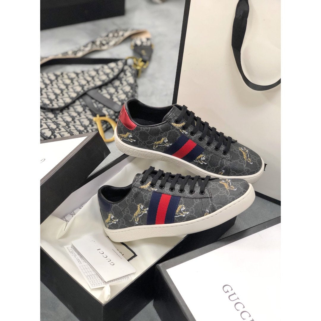 BL-GCI Ace Beige Tiger Sneaker 079