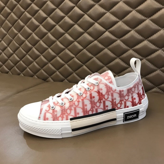 BL - DIR B23 Red Oblique LOW-TOP SNEAKER