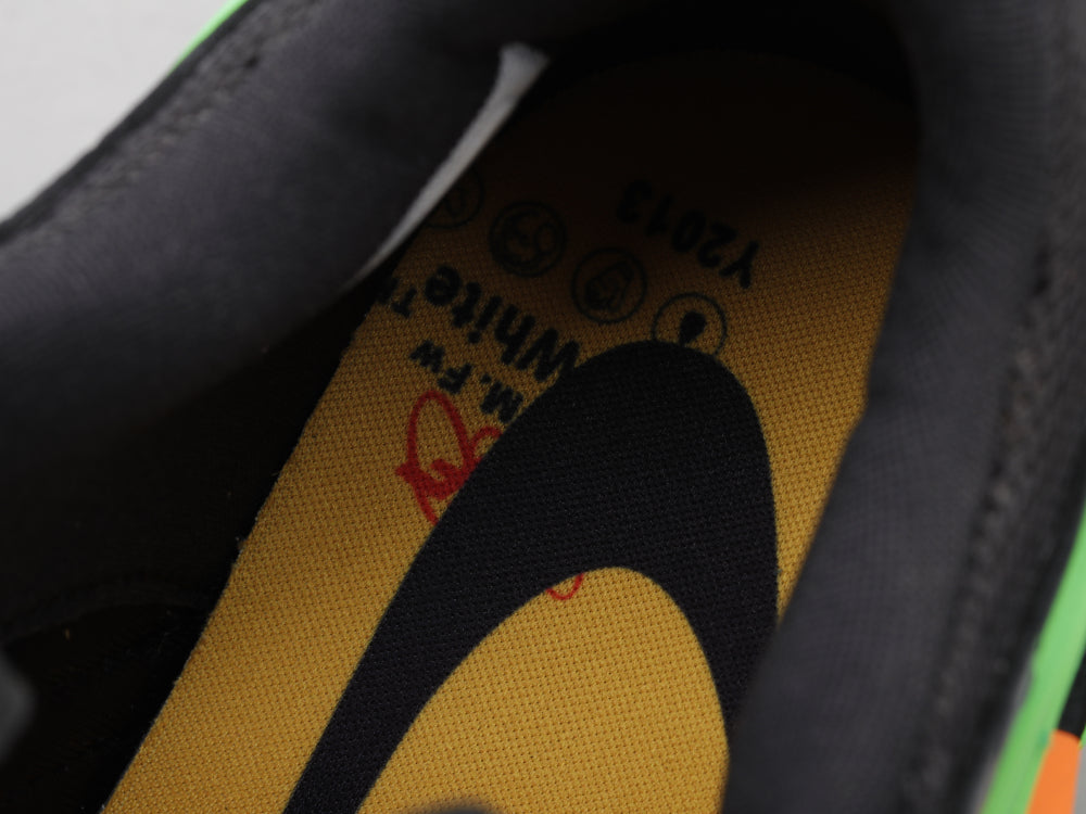 BL - OW x Rubber Dunk Black & Green