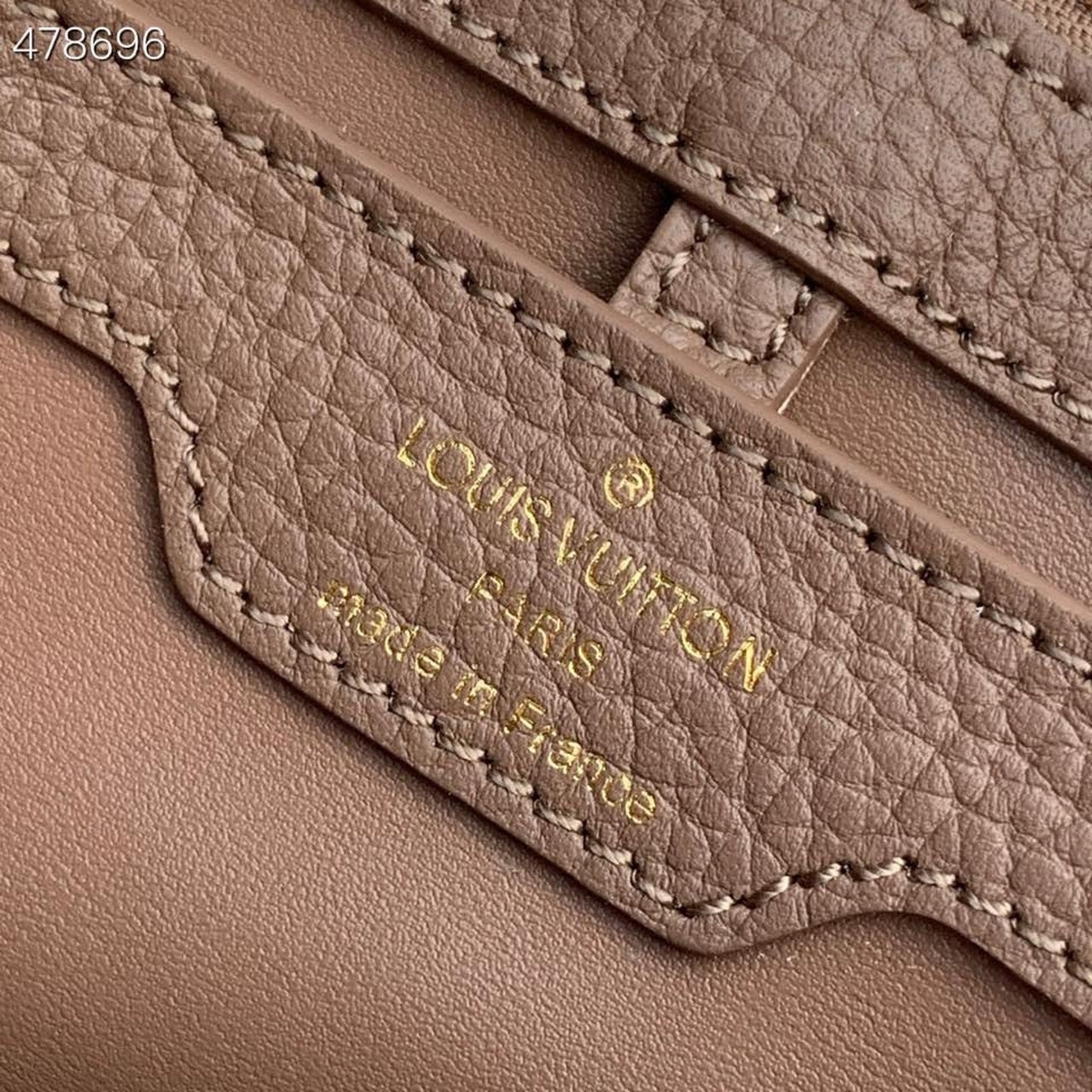 LV Capucines BB Taurillon And Python Taupe Brown/Eau De Rose Pink For Women, Shoulder And Crossbody Bags 10.4in/27cm LV M57539
