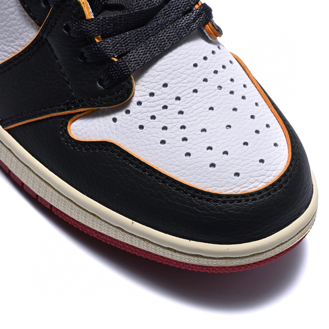 BL - Union x AJ1 High white and red stitching